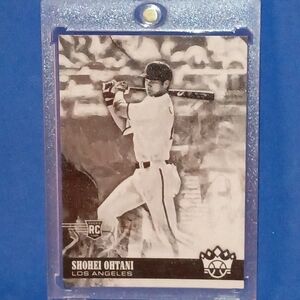 Shohei Ohtani Black and White Rookie 2018 Panini #76  Baseball Card